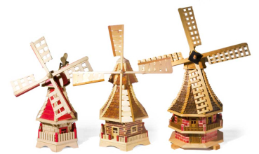 Windmühle "Holland" aus Holz