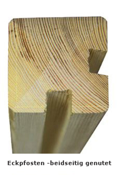 Pfosten kesseldruckimprägniert für Lärm- und Schallschutzwände
